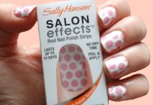 Sally Hansen Pink-A-Dot Salon Effects Review
